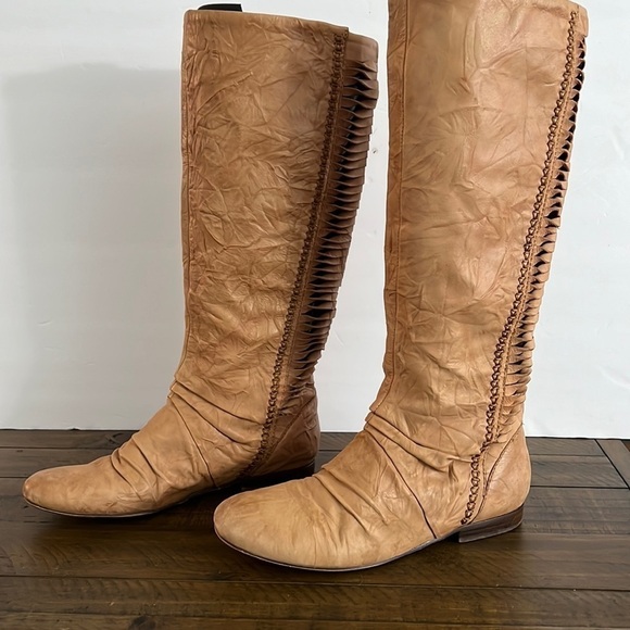 Sam Edelman Berlin flat boots Anthropologie size 6.5 - Picture 2 of 12